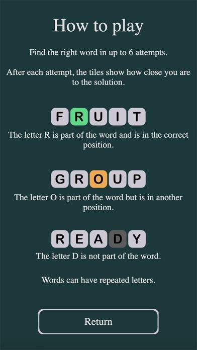 Word Contest Game 게임 스크린샷