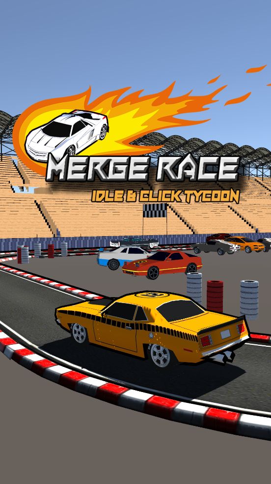 Merge Race - Click & Idle Tycoon ภาพหน้าจอเกม