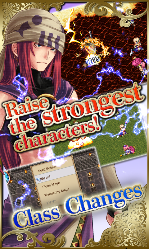 RPG Chronus Arc with Ads Game Screenshot