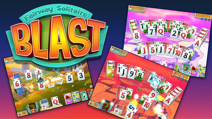 Solitaire Blast – Fairway Card screenshot game