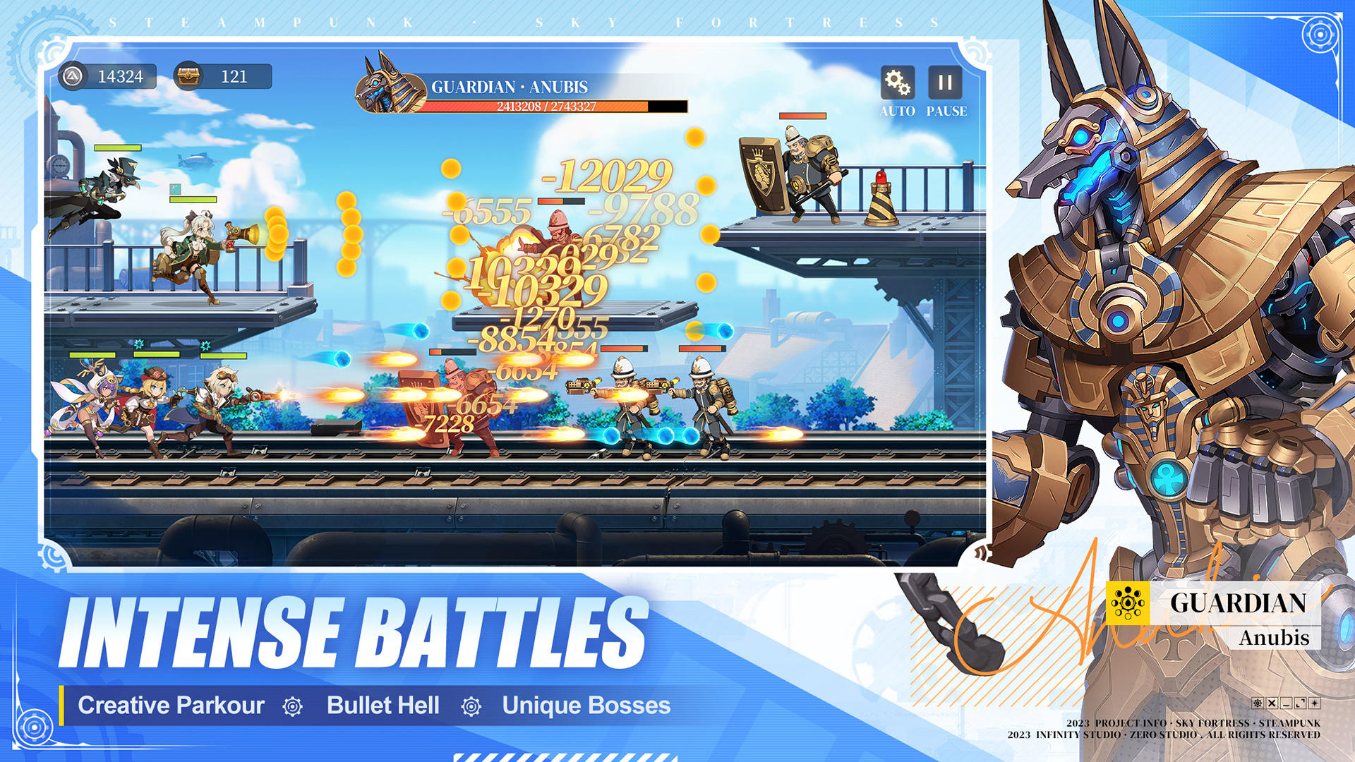 Sky Fortress：Odyssey Game Screenshot