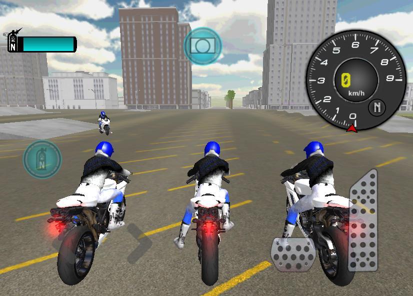 Fast Motorcycle Driver 3D Game Screenshot