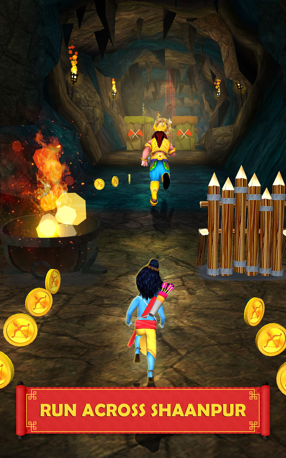 Little Ram - Ayodhya Run Game Screenshot