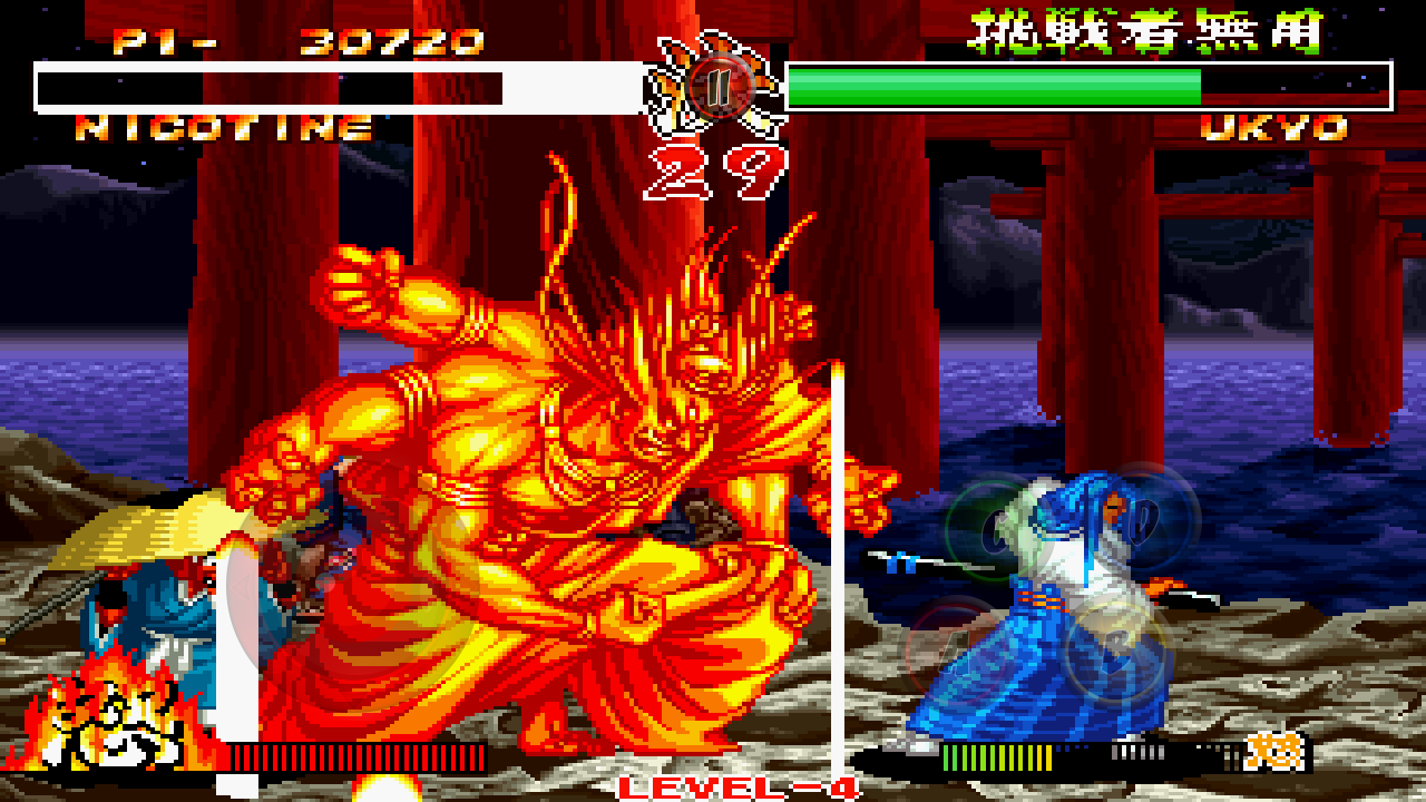 真SAMURAI SPIRITS ゲームのスクリーンショット