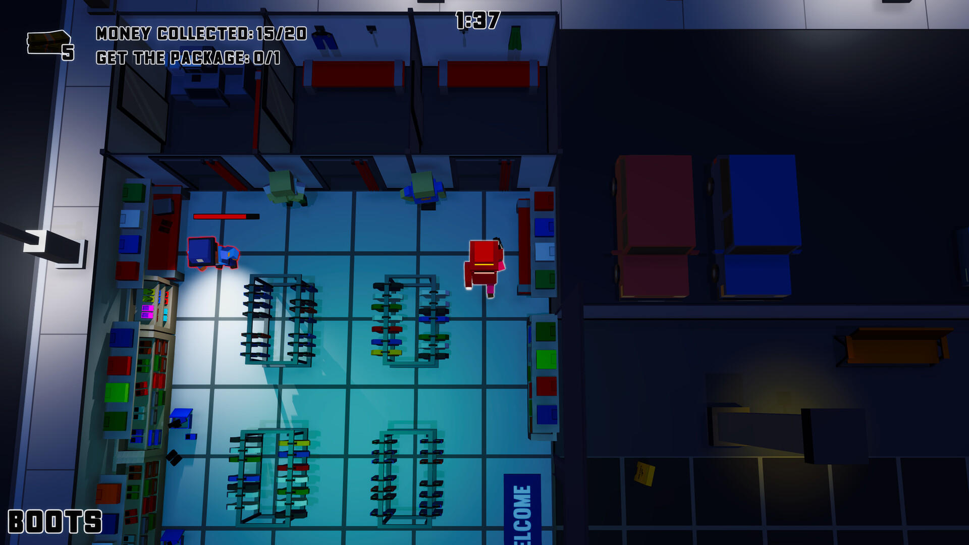 Mall Heist screenshot game