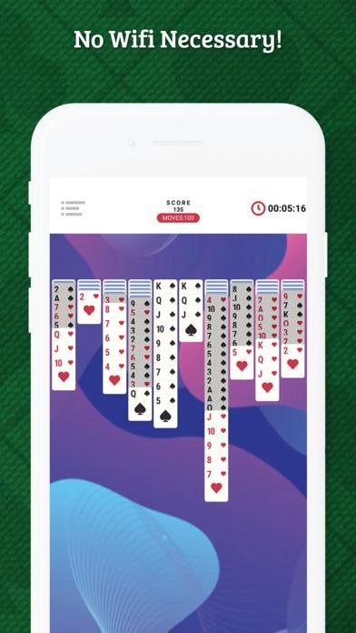 Spider Solitaire Infinite Game Screenshot