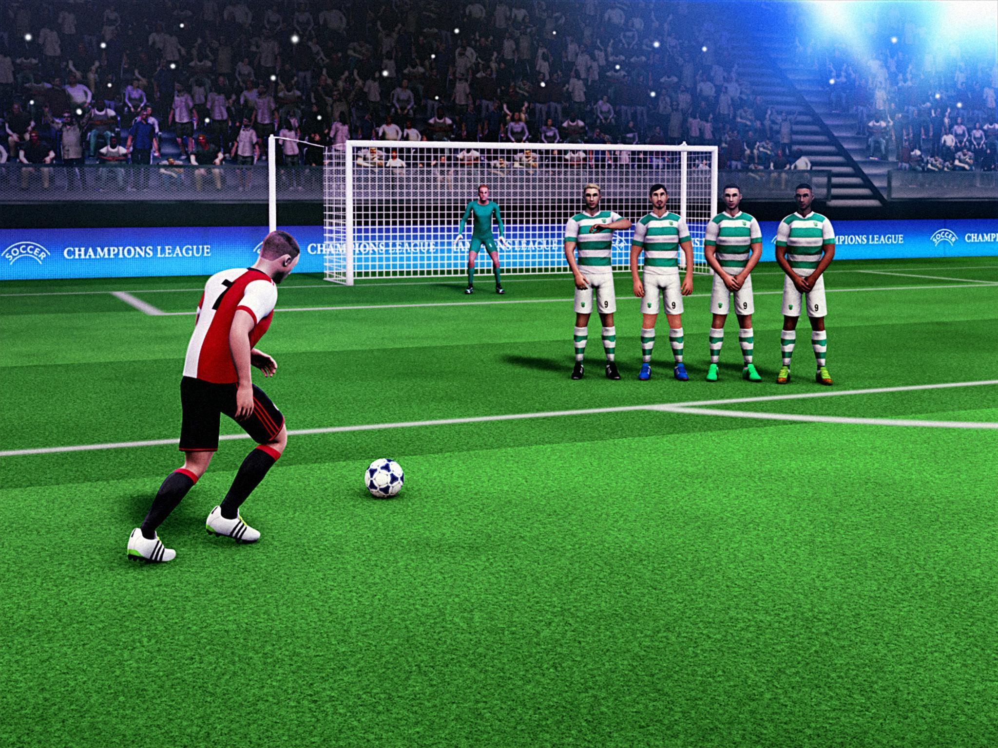 Champions FreeKick League 2018 ภาพหน้าจอเกม