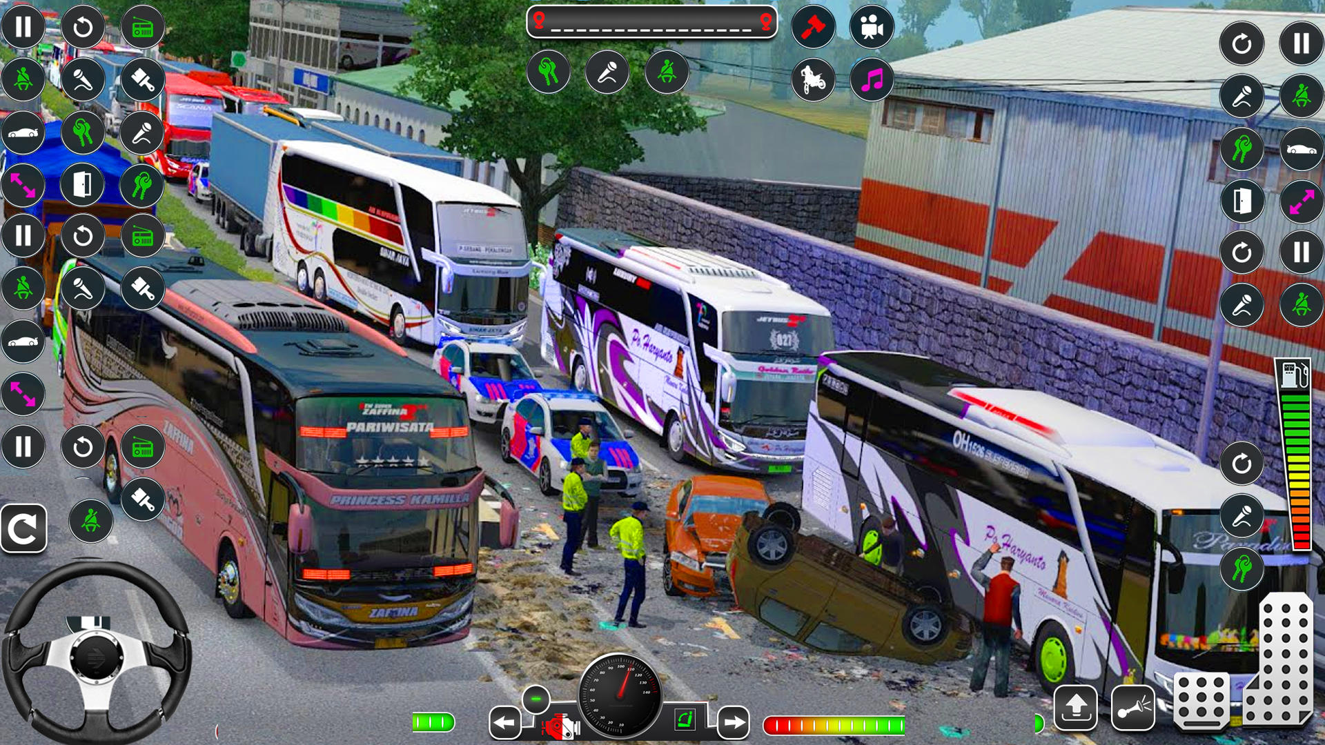 Screenshot of Real City Coach Bus Games 3D