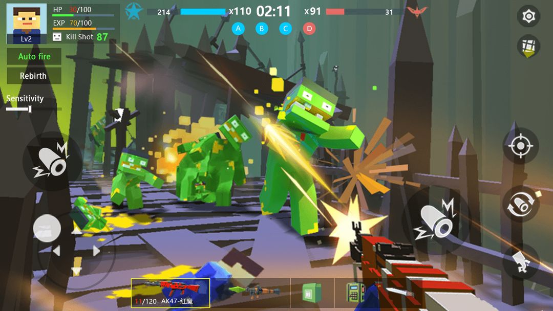 Screenshot of Gun Battle World:Shooting Game