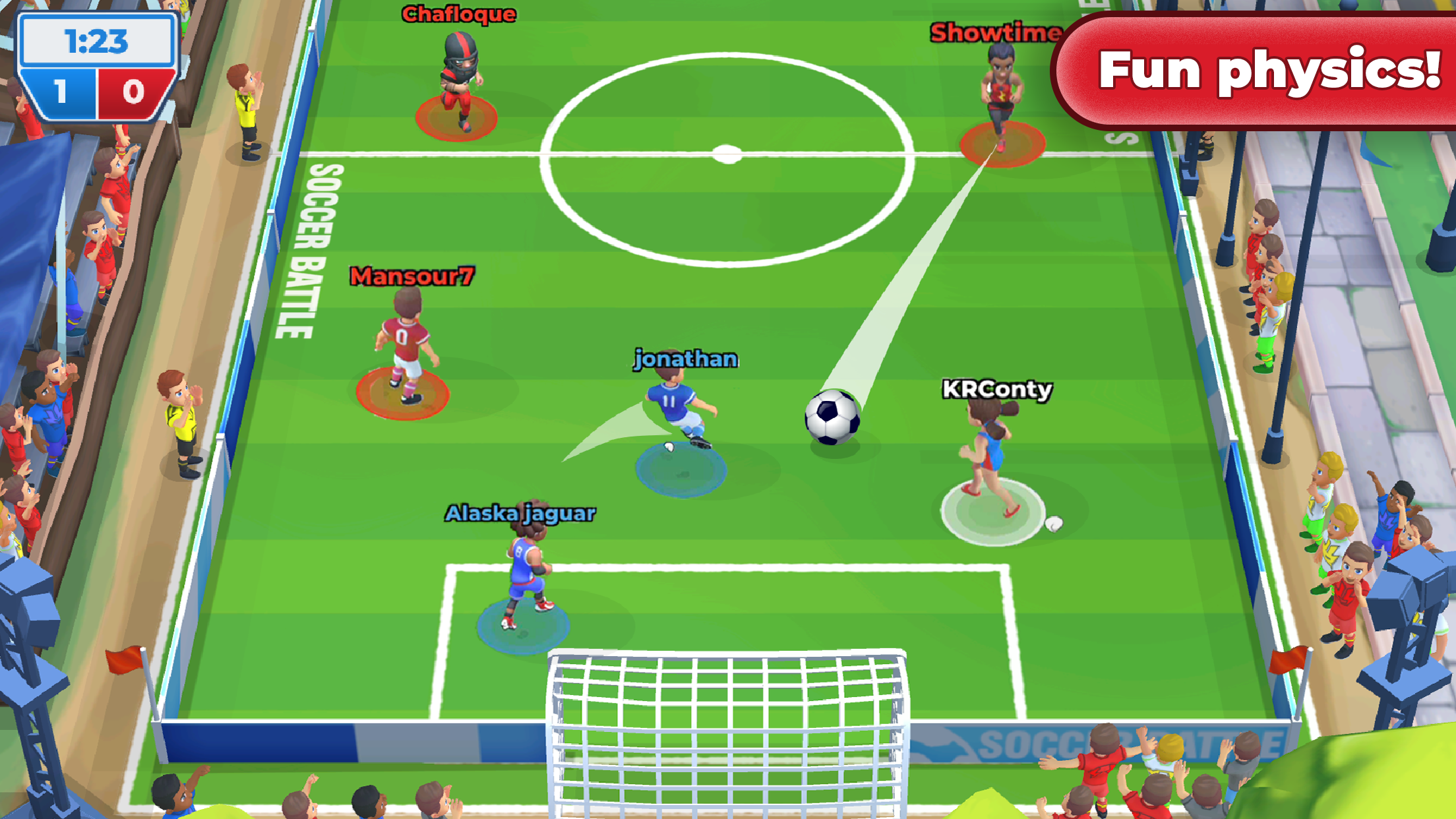 Soccer Battle -  PvP Football ภาพหน้าจอเกม