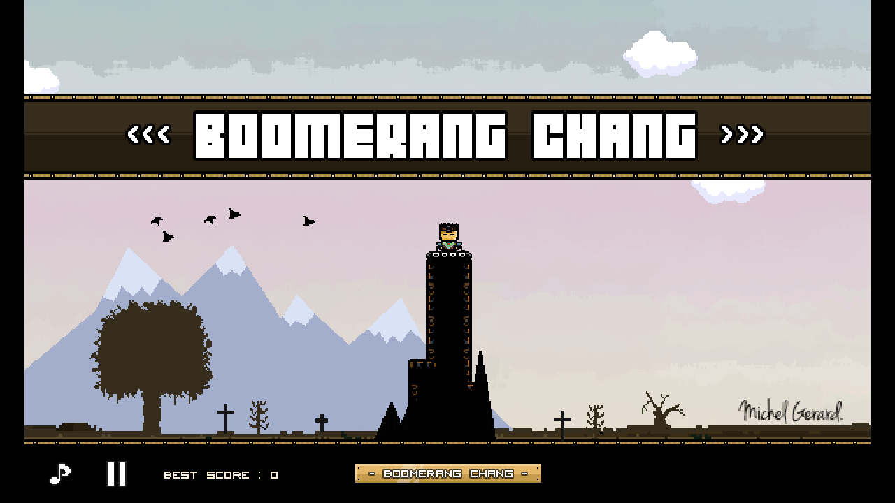 Cuplikan Layar Game Boomerang Chang