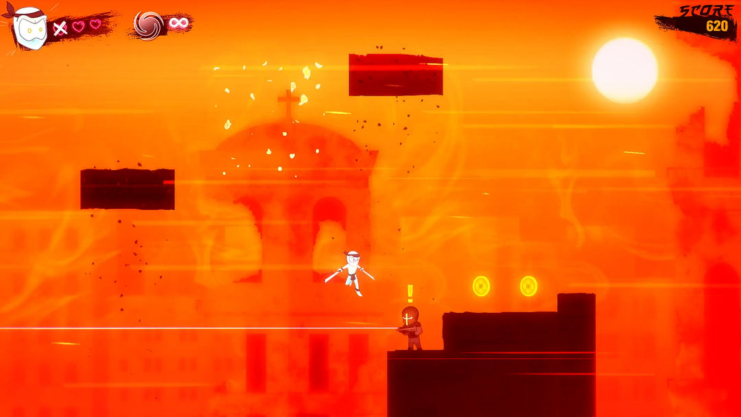 Screenshot of Neon the Ninja