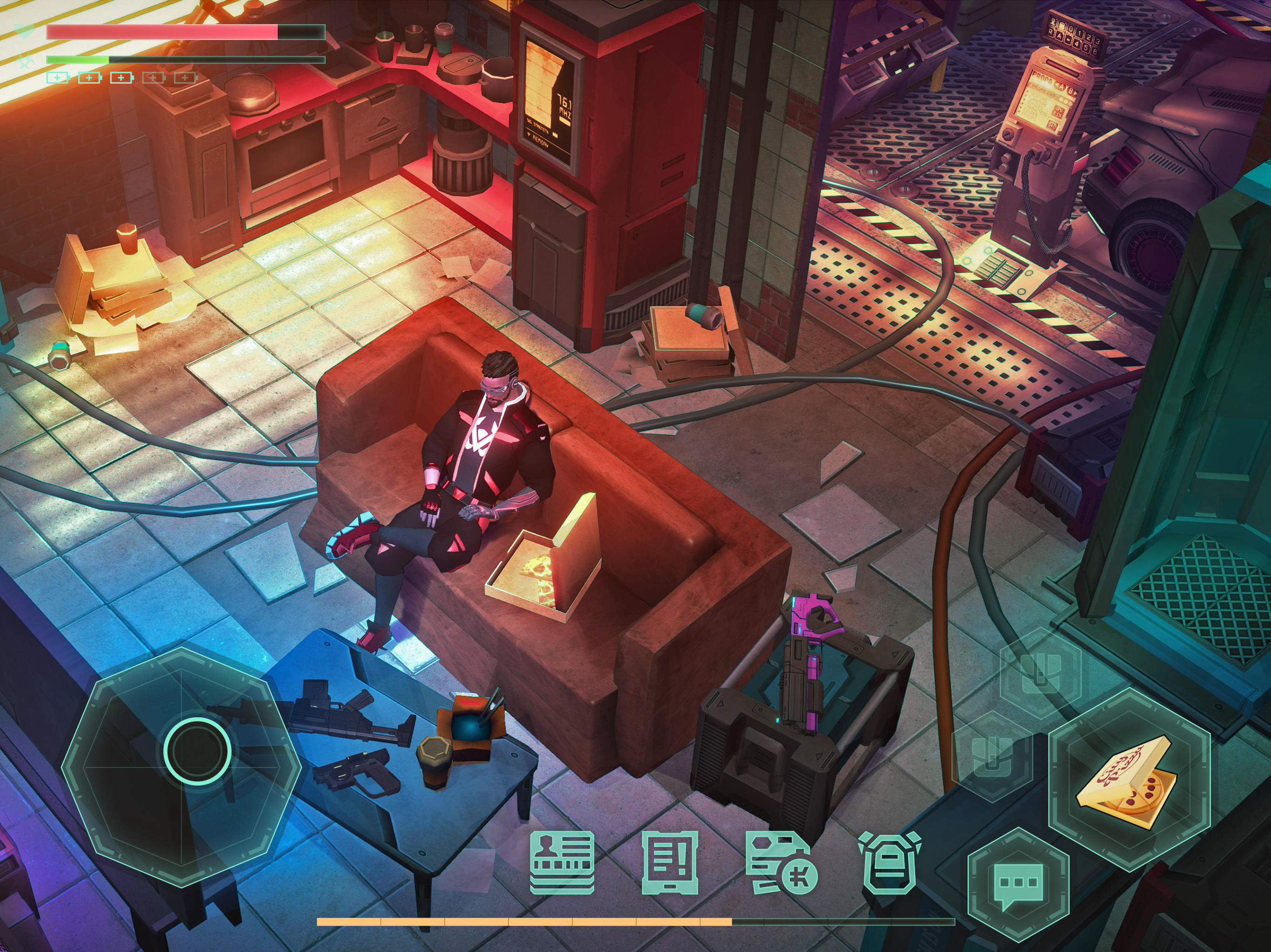 Cyberika: Action Cyberpunk RPG Game Screenshot