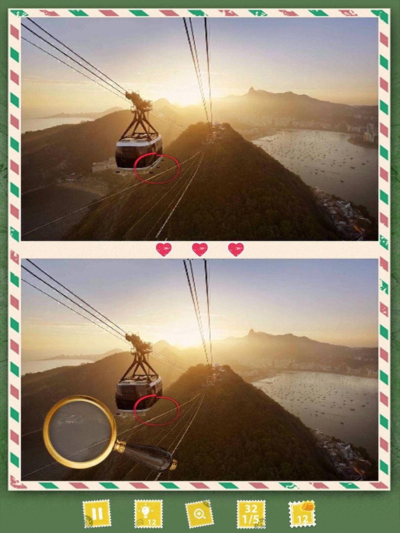 틀린그림찾기 숨은그림찾기 브라질 (1600레벨) 게임 스크린 샷