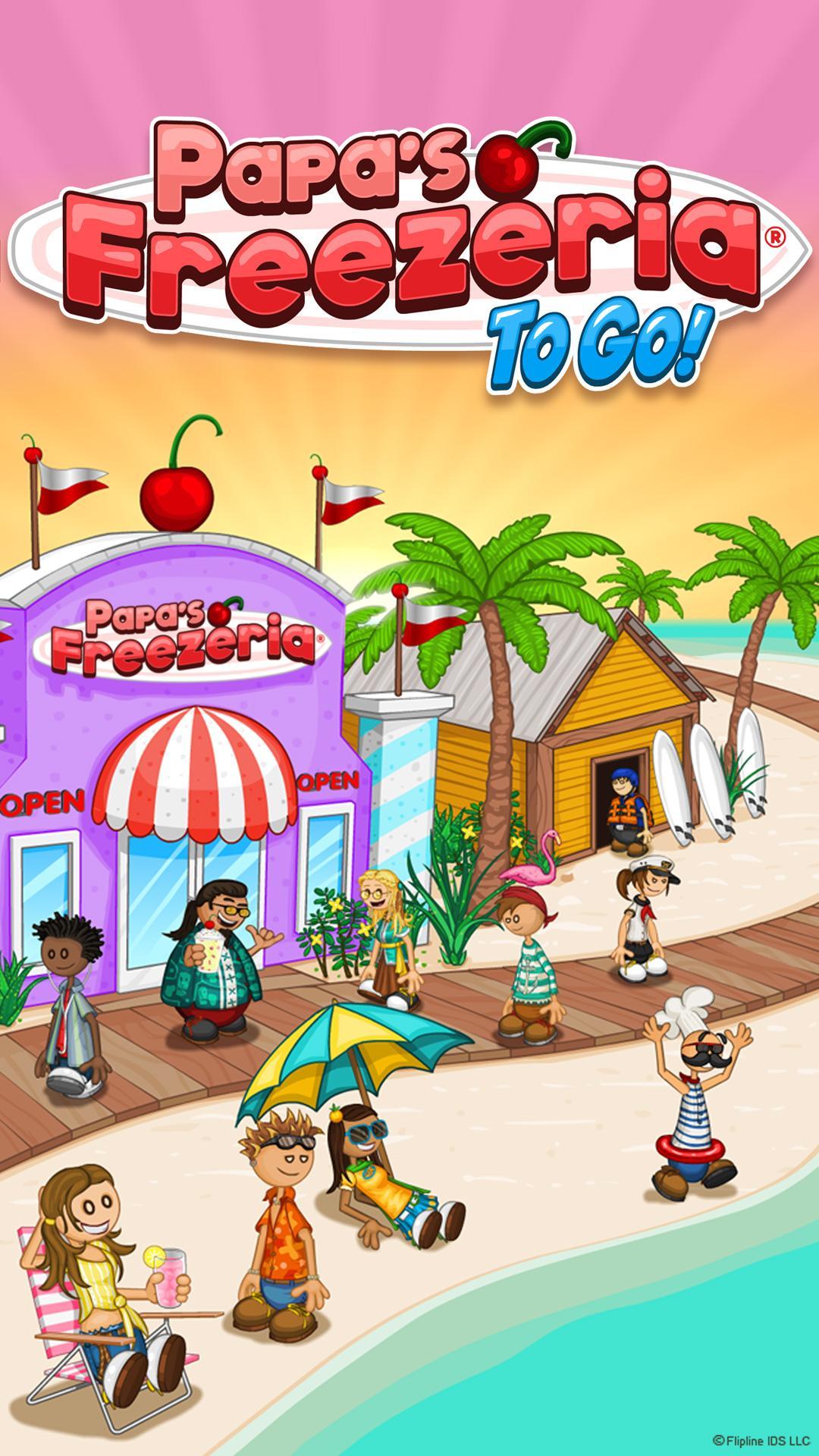 Papa's Freezeria To Go! Game Screenshot