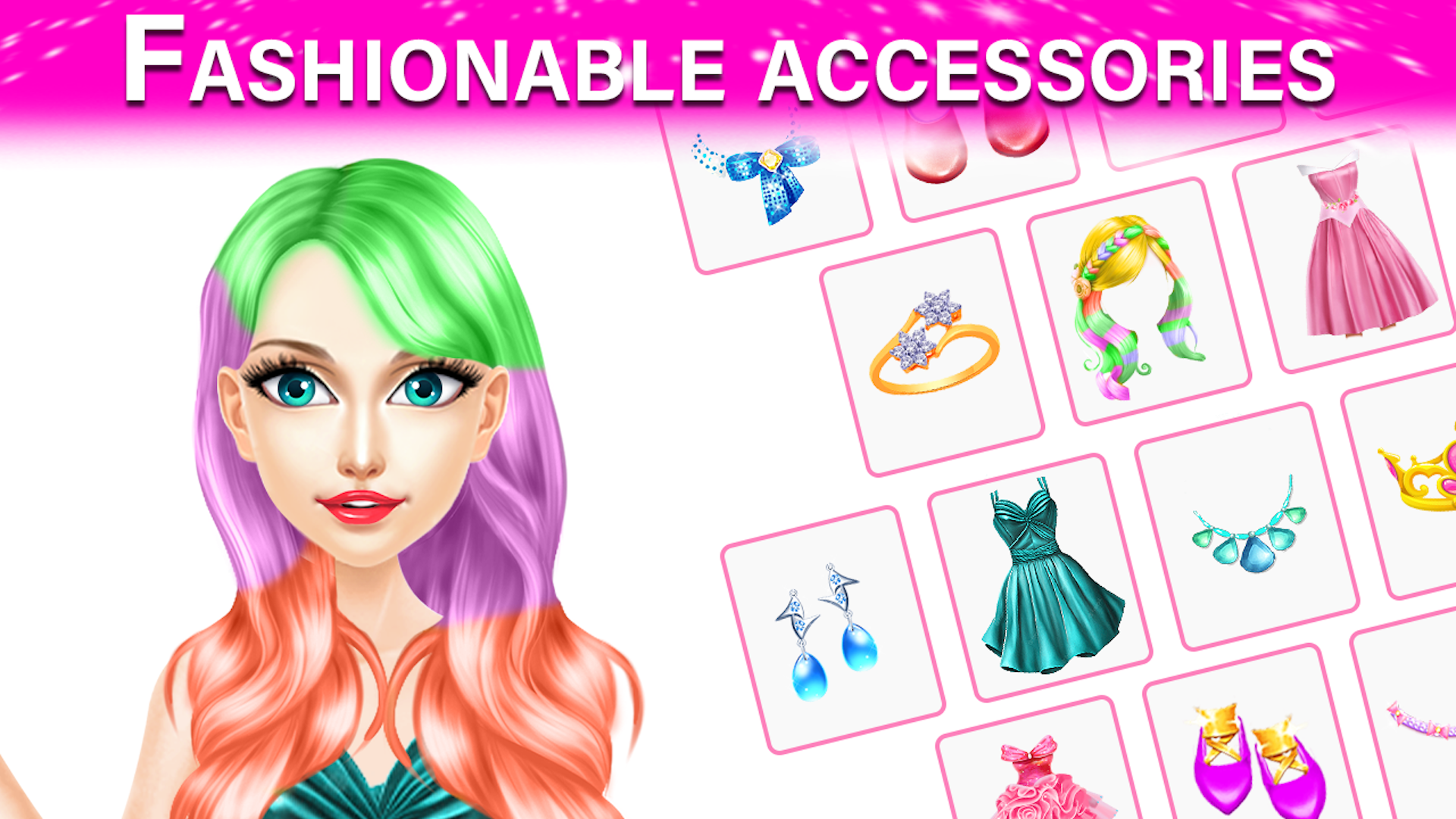 Cuplikan Layar Game Dressup Battle Fashion Contest