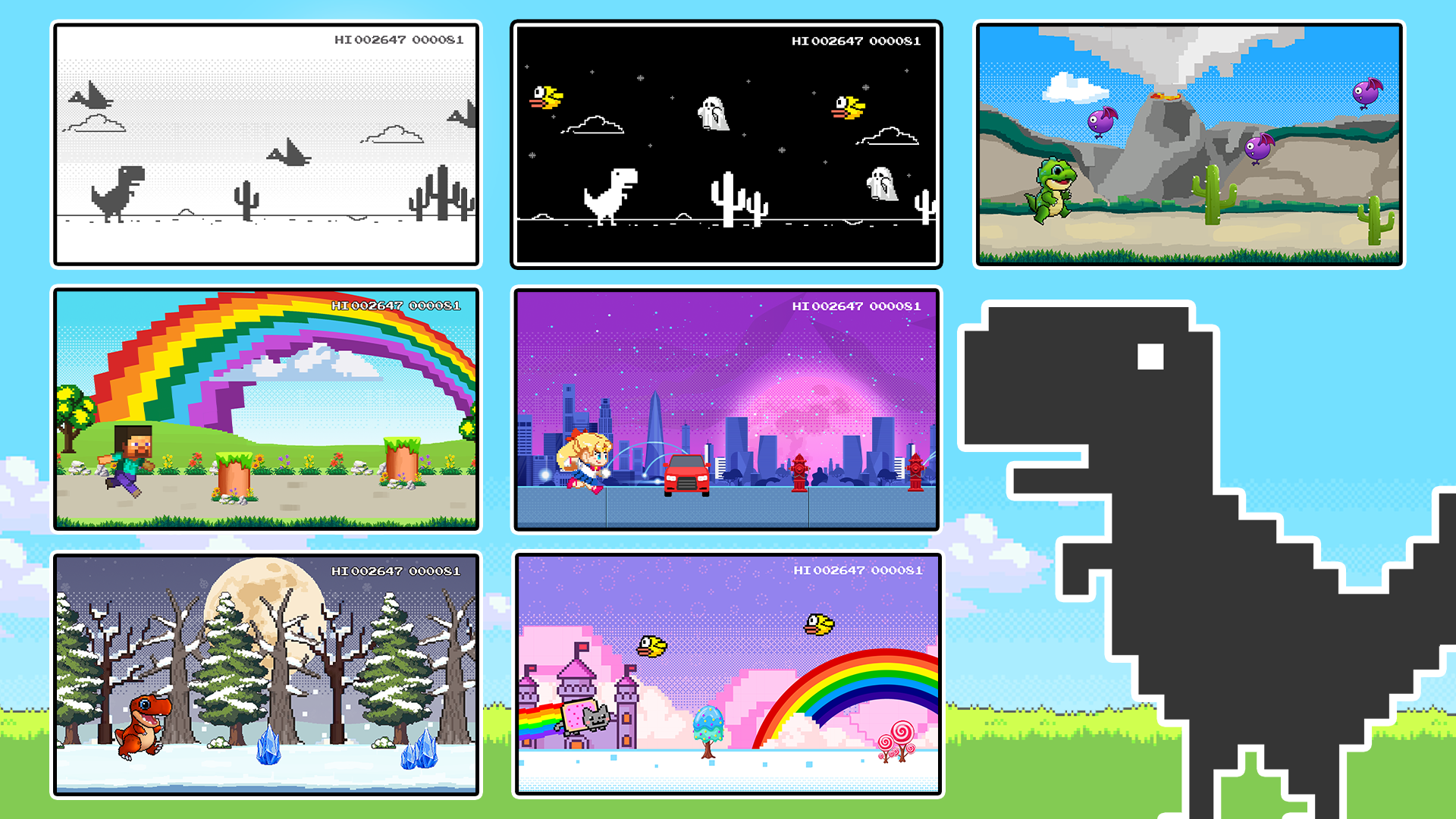 Dino Run T-Rex : Go Jump Game Screenshot