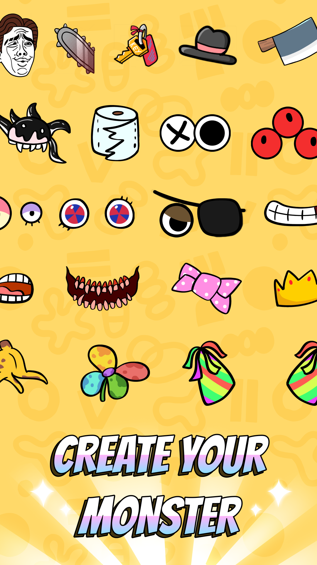 Mix Mini Monster: Makeover Game Screenshot