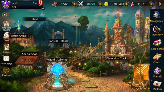 GrandChase M screenshot game