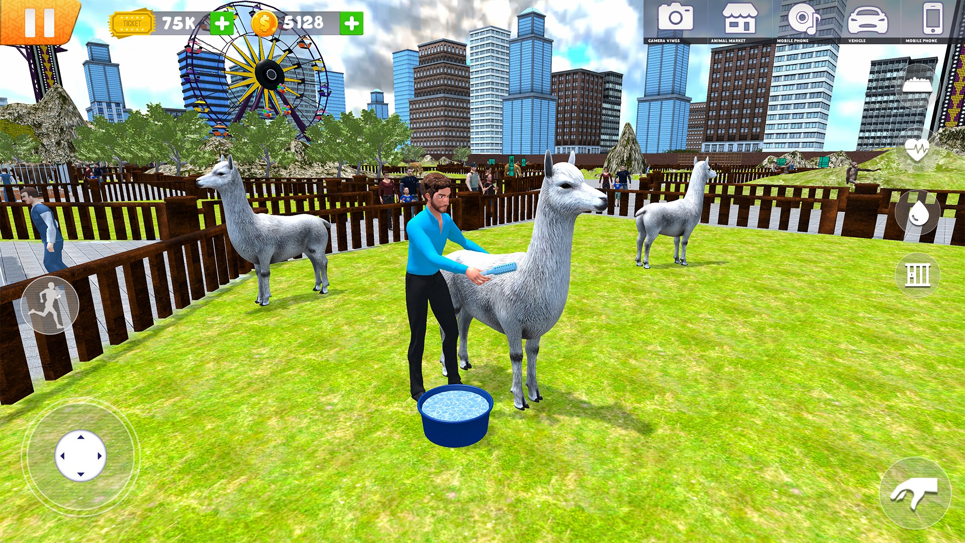 Animal Shelter: 3D Safari Zoo Game Screenshot