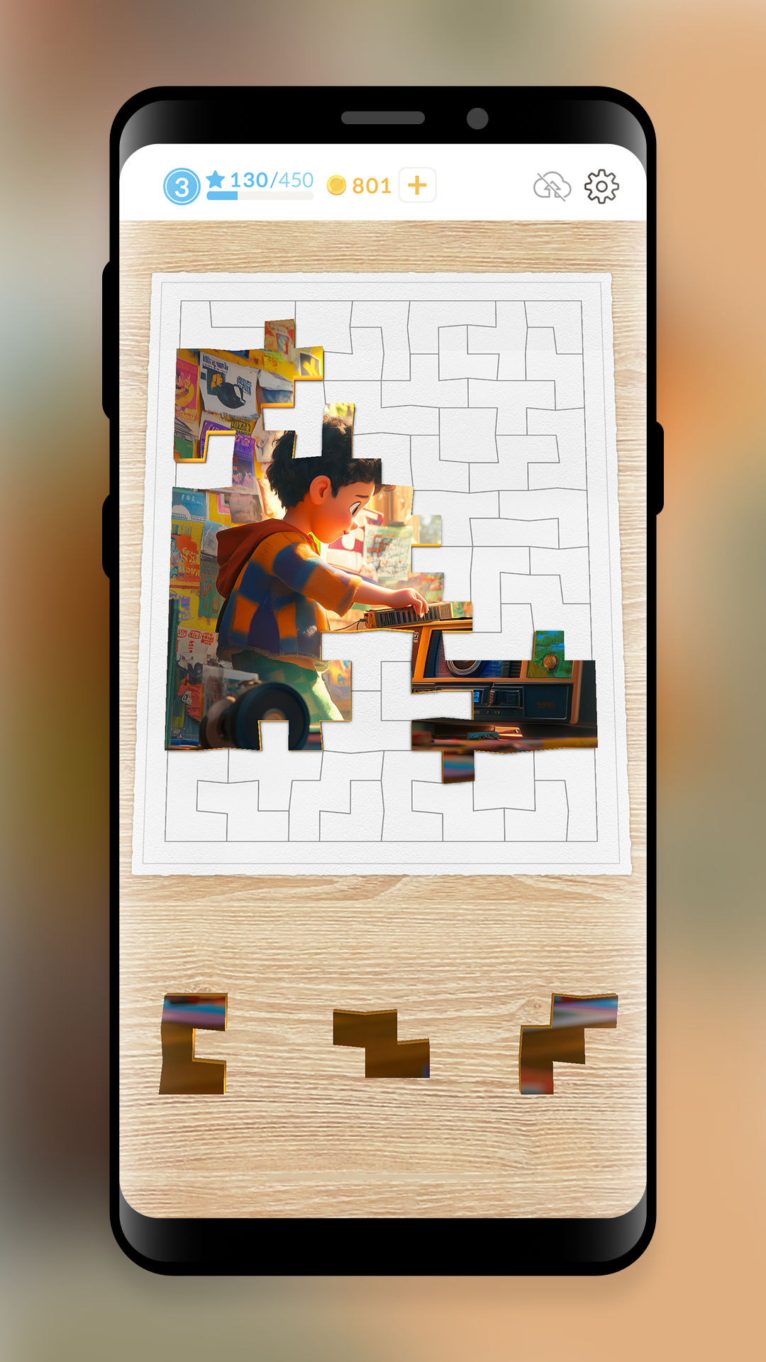 Antistress Block Jigsaw Puzzle 遊戲截圖