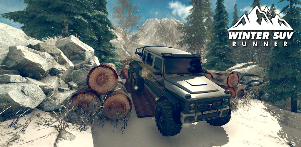 Winter SUV Mountains Runner screenshot