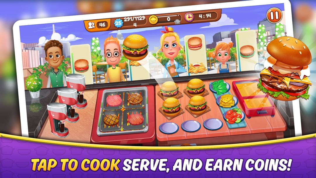 Cooking Chef Fever: Craze for Cooking Game ภาพหน้าจอเกม