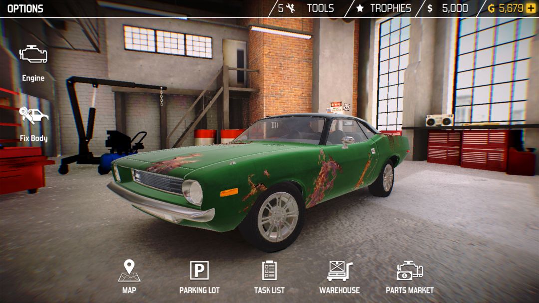 汽车修理工模拟 2018 ภาพหน้าจอเกม