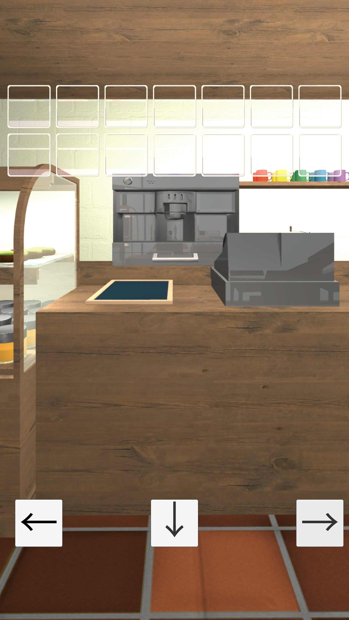 カフェからの脱出 Game Screenshot