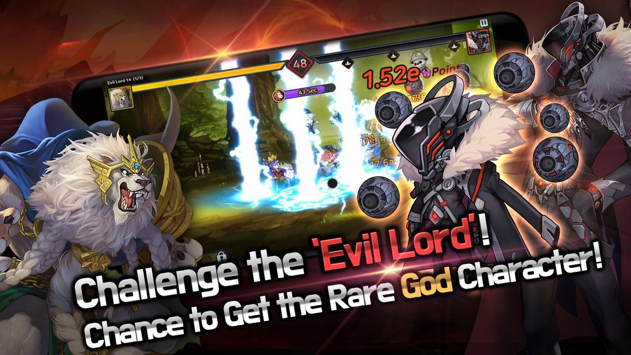 60 Seconds Hero: Idle RPG 게임 스크린샷