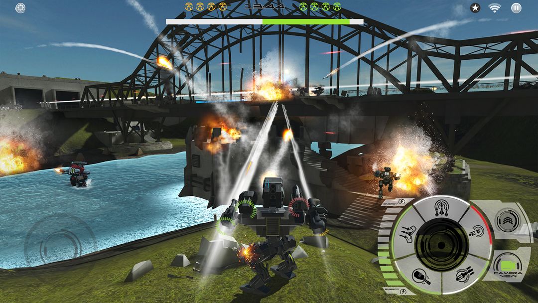 Mech Battle - Robots War Game screenshot game