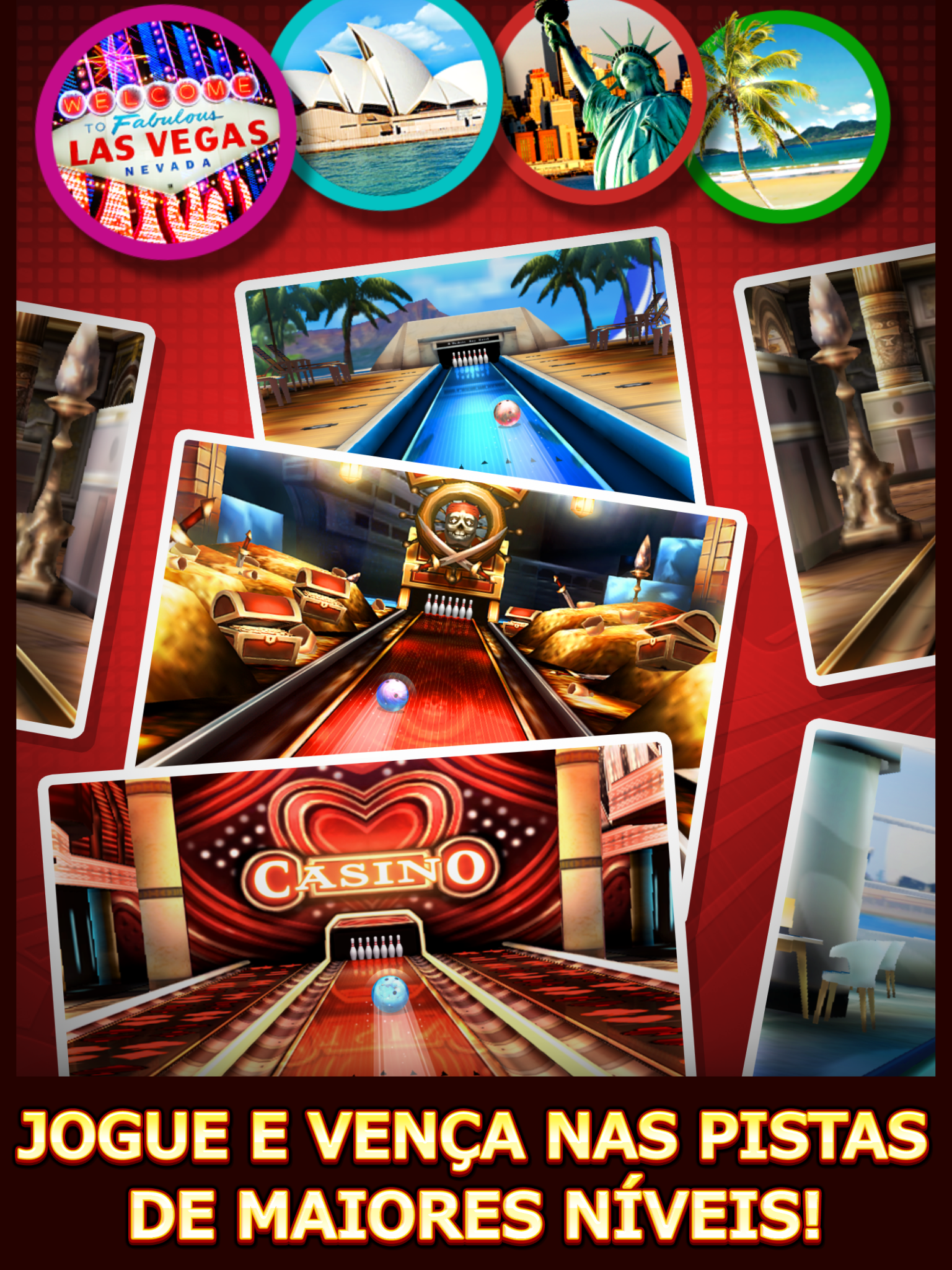 Captura de Tela do Jogo Bowling King