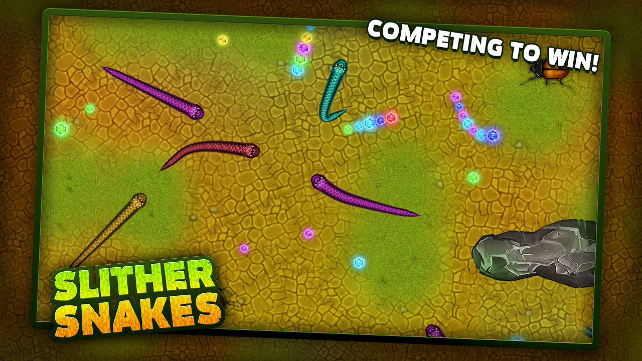 Screenshot of Slither Snakes io
