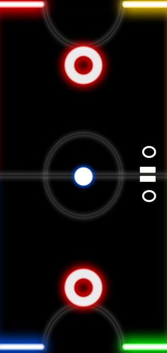 Captura de Tela do Jogo Air Hockey