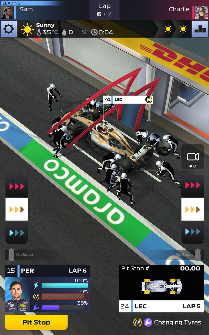 F1 Clash - 카 레이싱 매니저 게임 스크린 샷