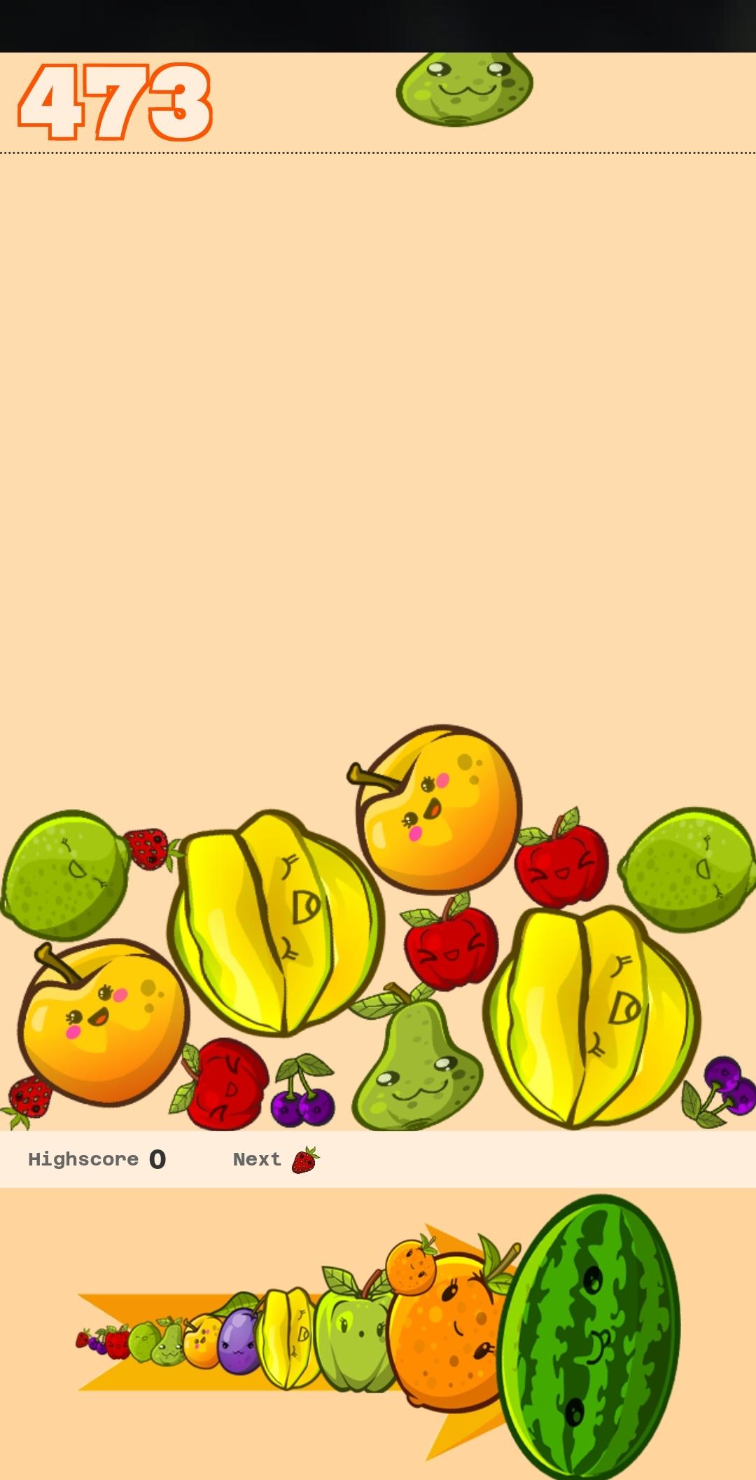 Fruity Fusion Game Screenshot