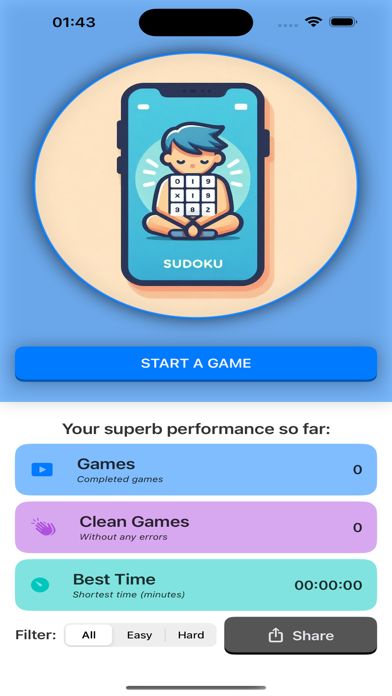 Скриншот игры Simple Sudoku!