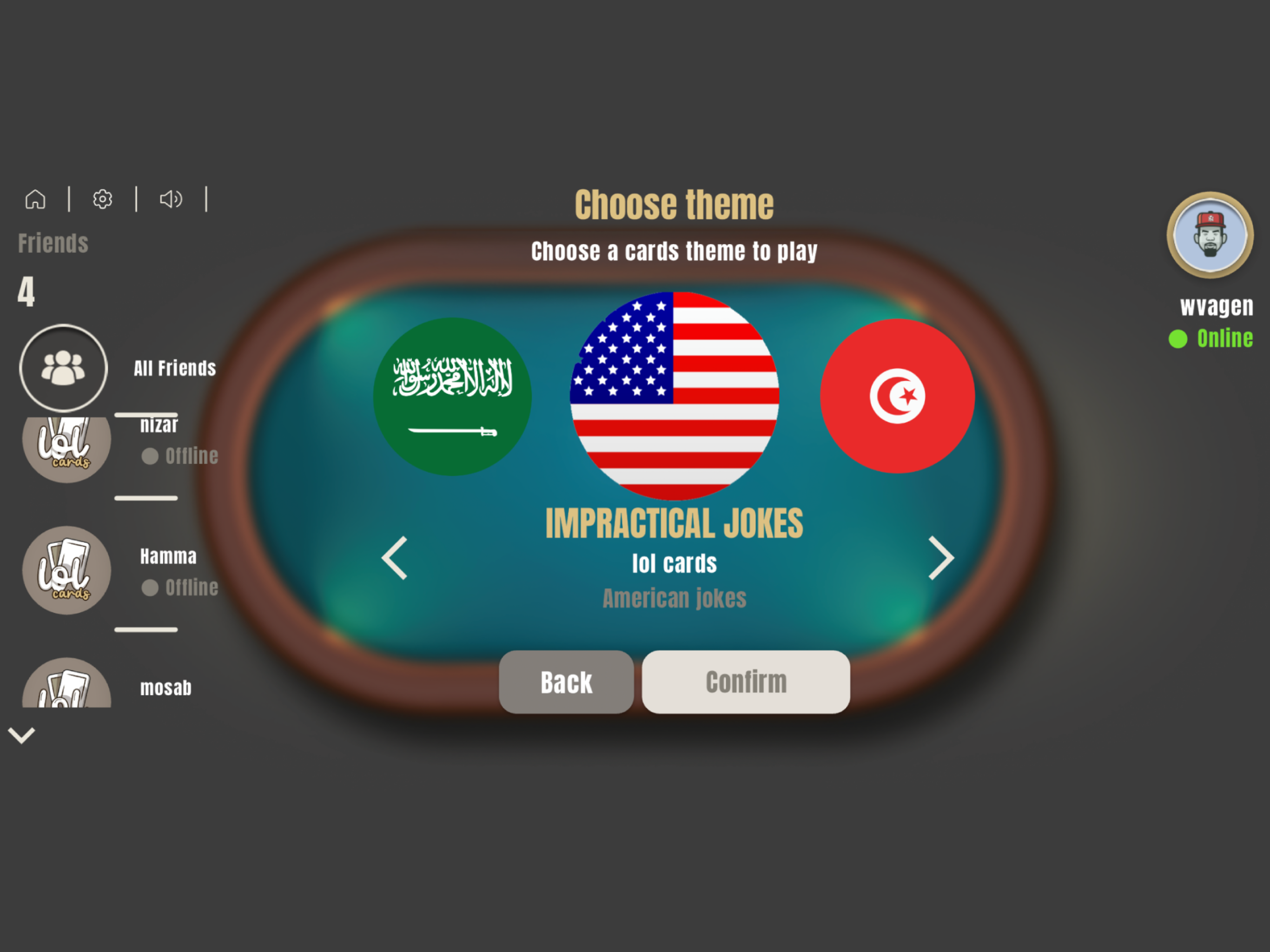 Cuplikan Layar Game LOL Cards