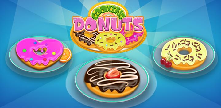 Banner of Cooking Donuts - Unicorn Dessert Games 1.1