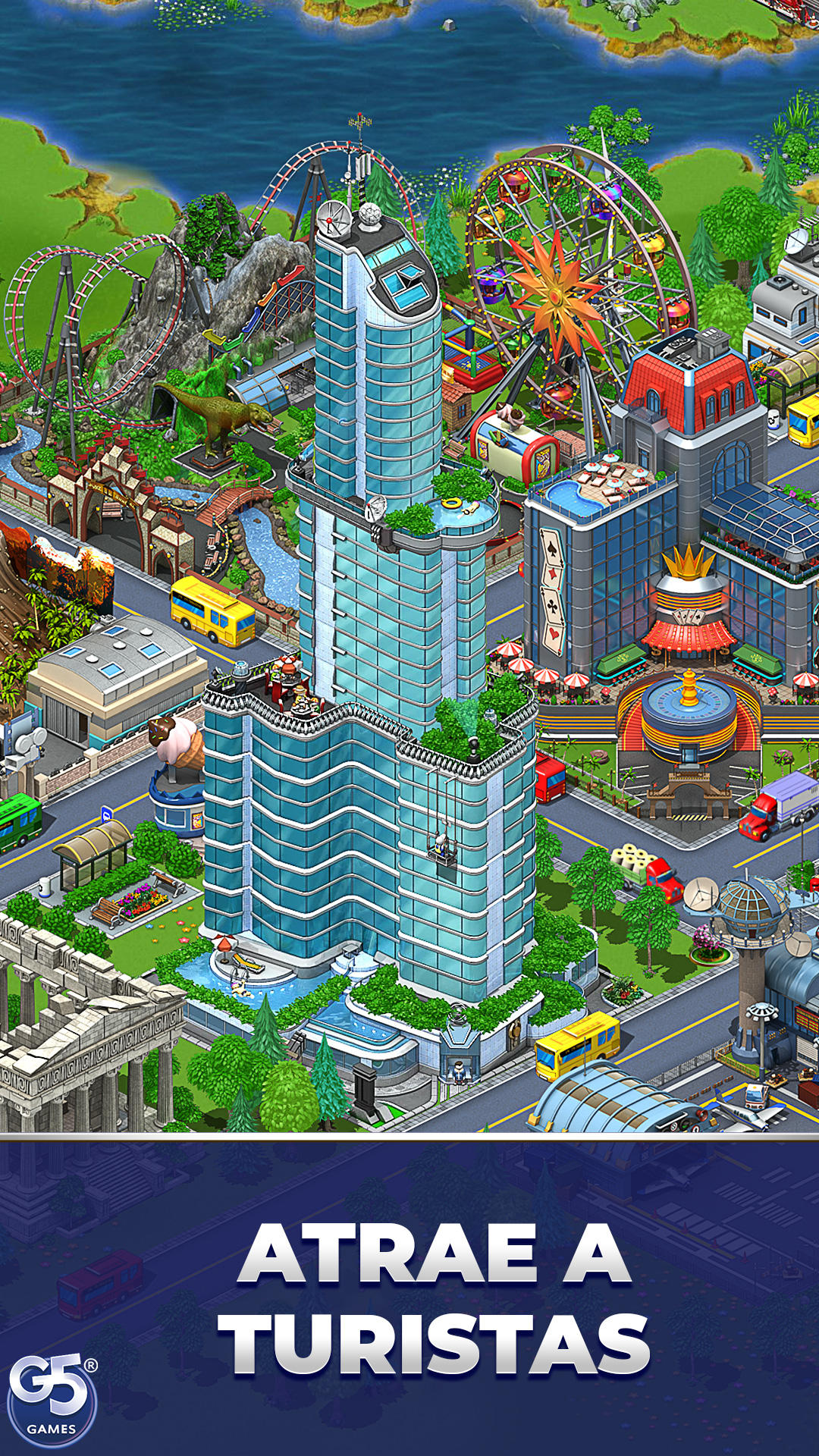 Captura de Pantalla del Juego Virtual City Playground・Сuidad