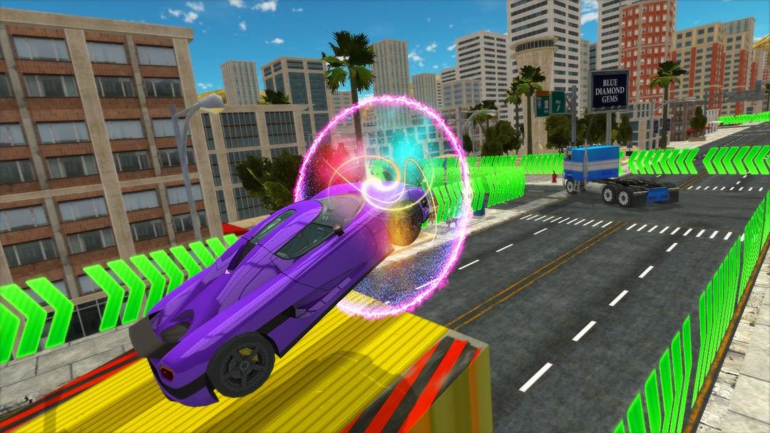 Screenshot of Impossible car drive