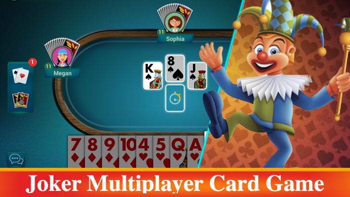 Joker Multiplayer Card Game Game Screenshot