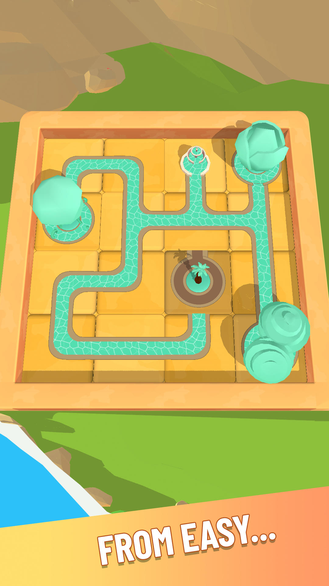 Water Connect Flow Game Screenshot
