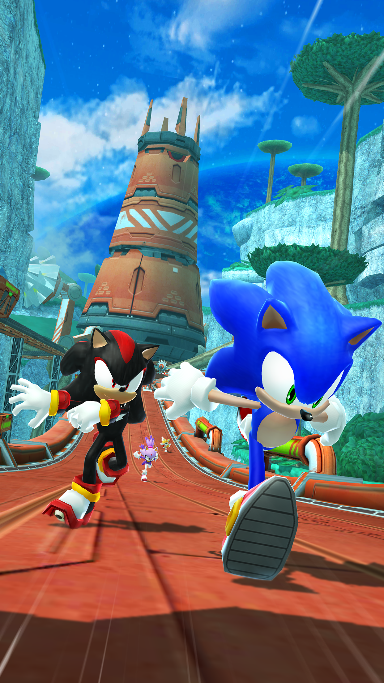 Скриншот игры Sonic Forces: PvP Race