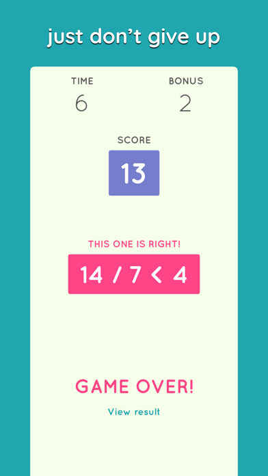 Truly Deeply Mathy Game Screenshot