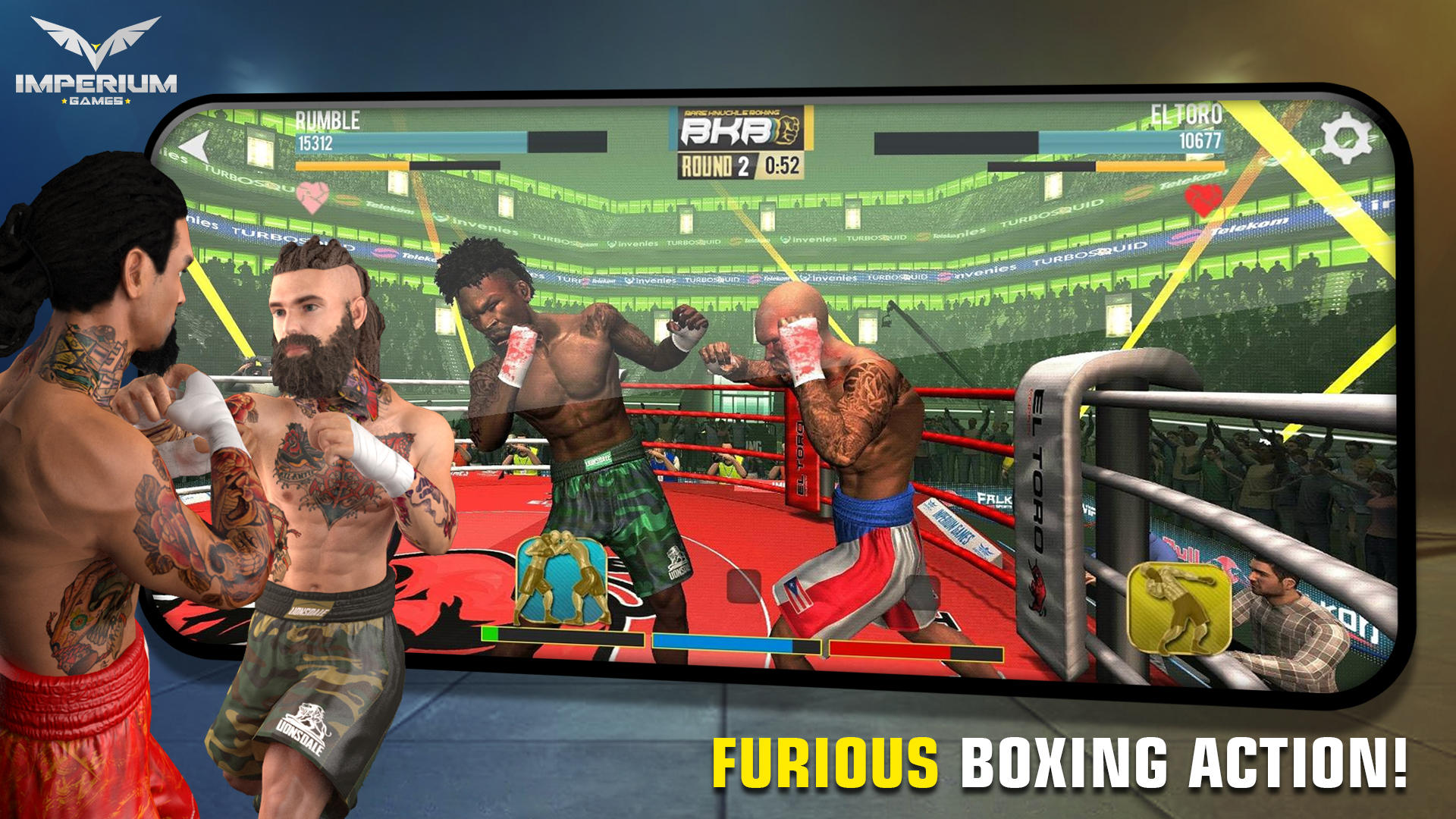 Brutal Knuckle Boxing Game Screenshot