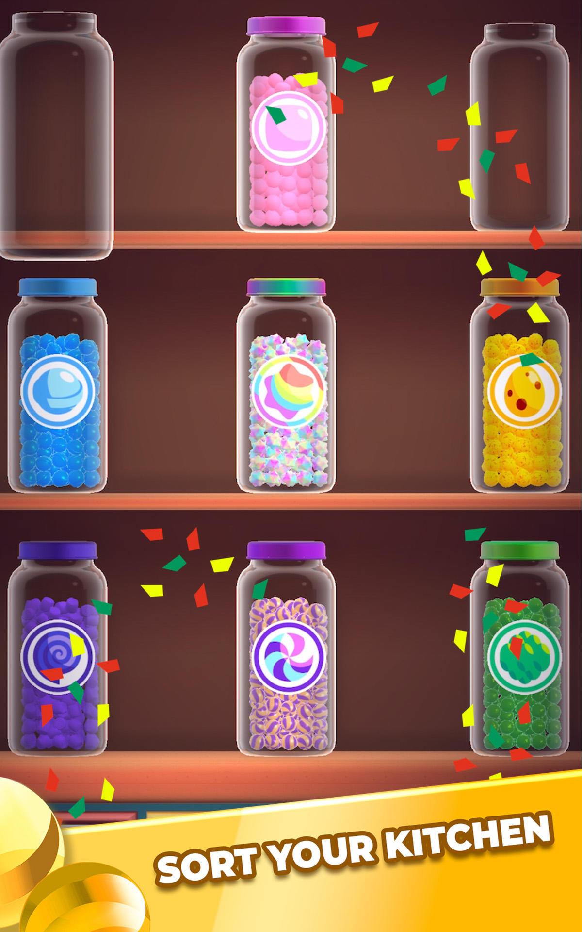 Скриншот игры Kitchen Sort 3D