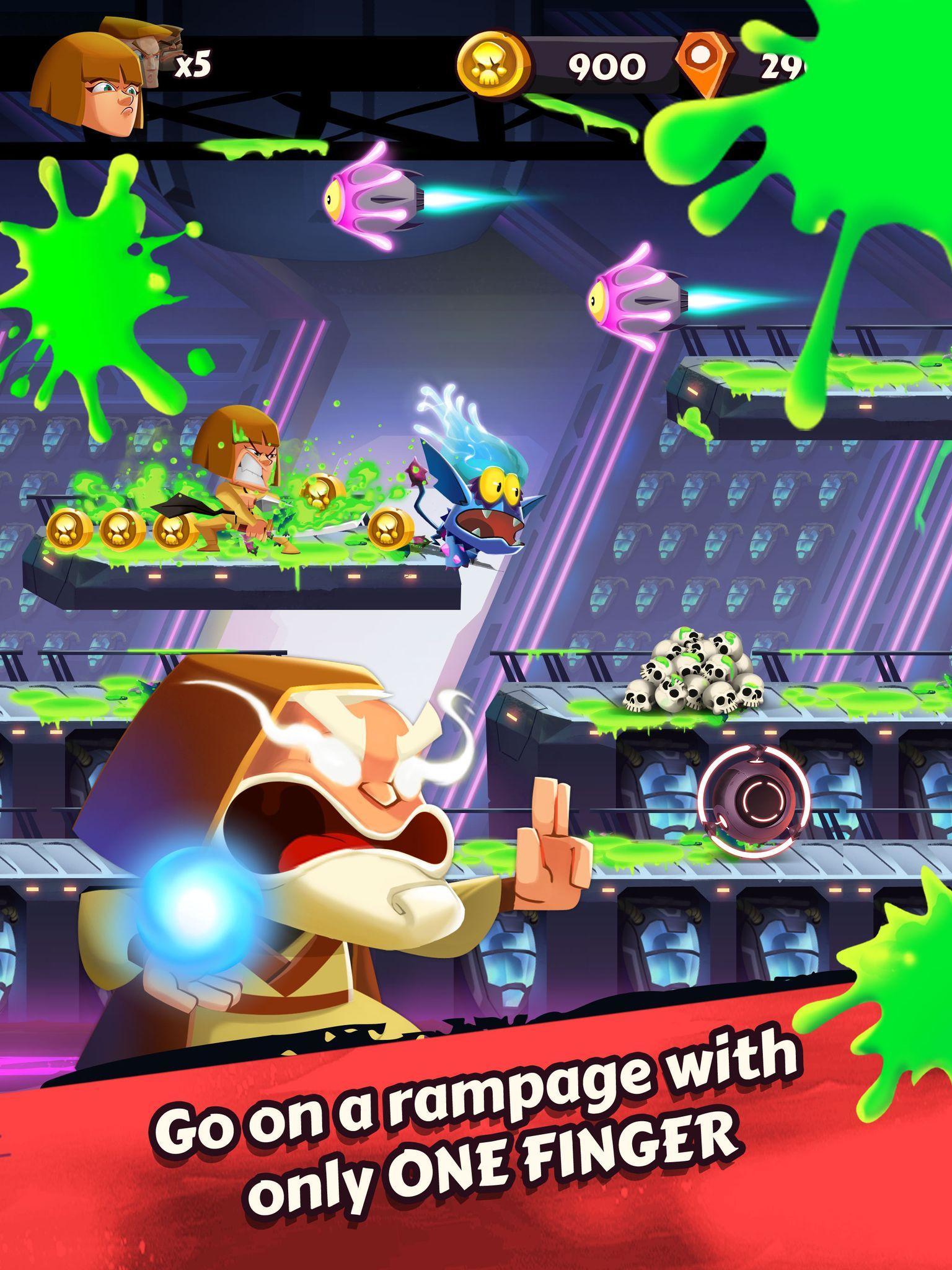 Band of Badasses: Run & Shoot Game Screenshot