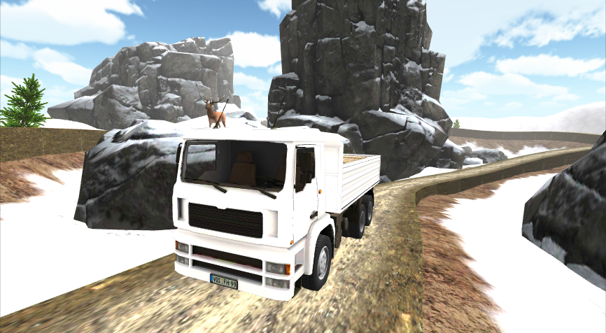 Screenshot of Truck Driver Offroad 3D