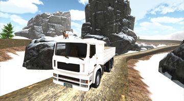 Captura de Tela do Jogo Truck Driver Offroad 3D